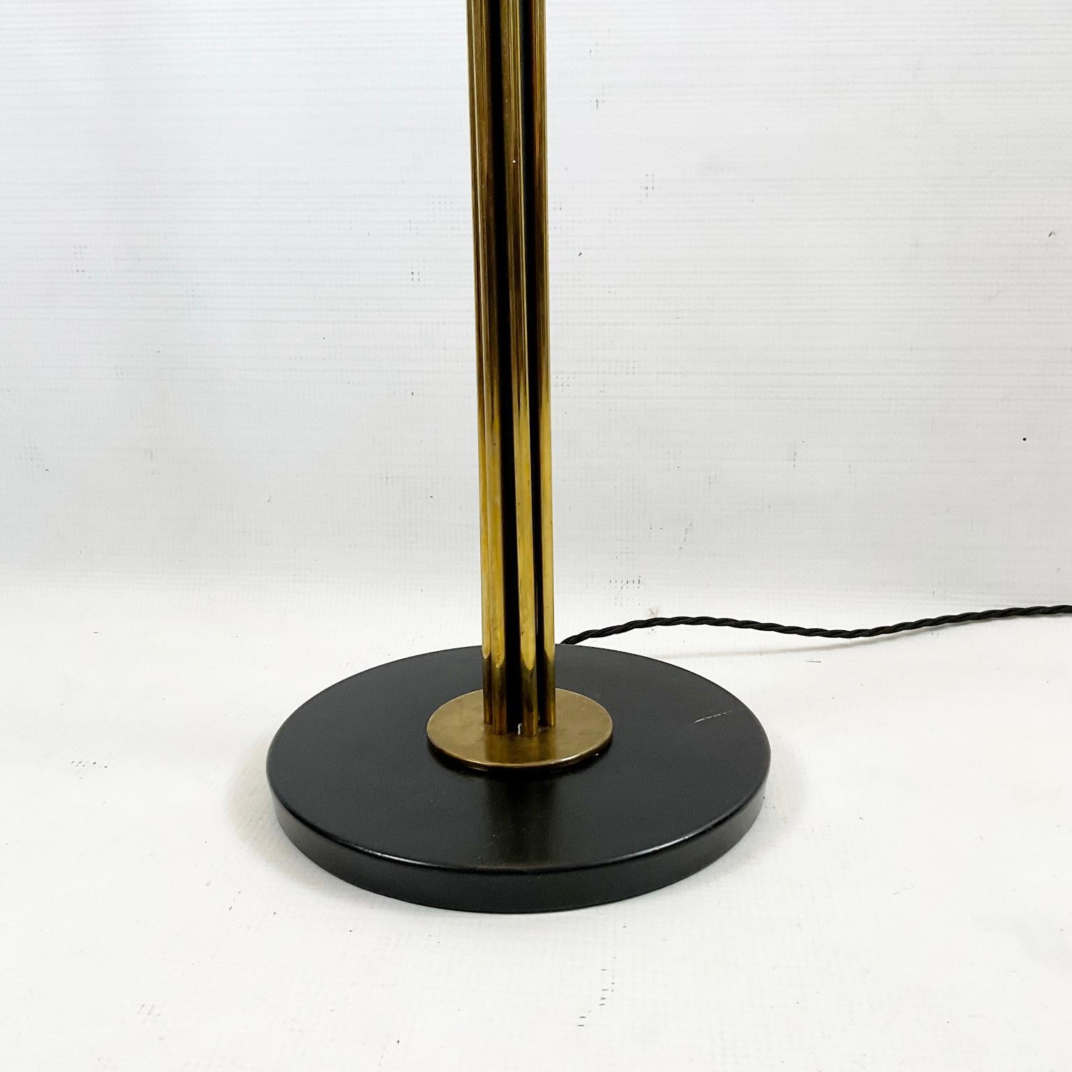 Cast 1950s French Floor Lamp Edited by Maison Arlus For Sale