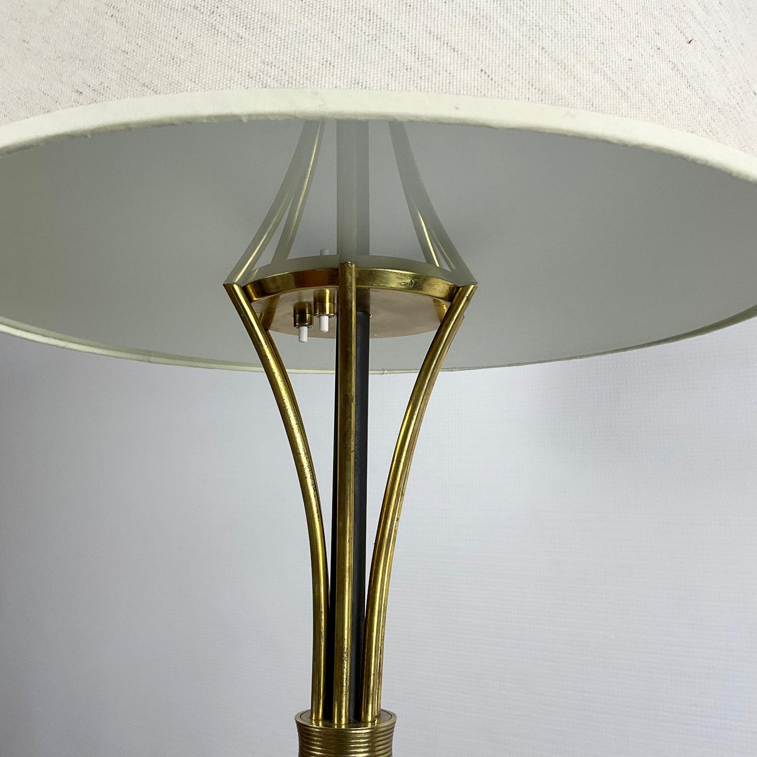 1950s French Floor Lamp Edited by Maison Arlus For Sale 1