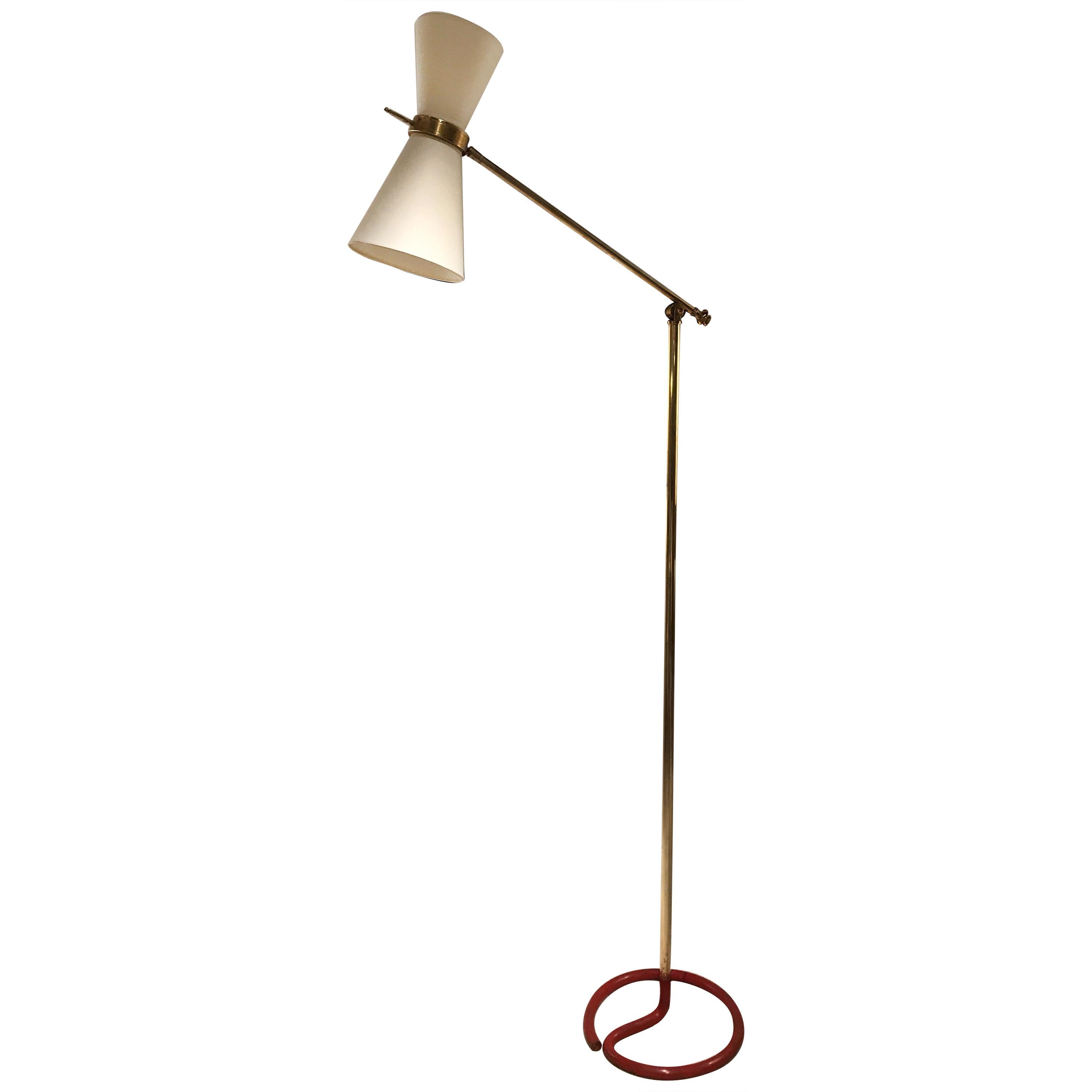 1950s French Floor Lamp