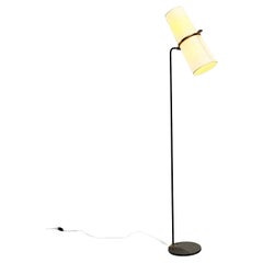 Lampada da terra francese degli anni '50 di Lunel