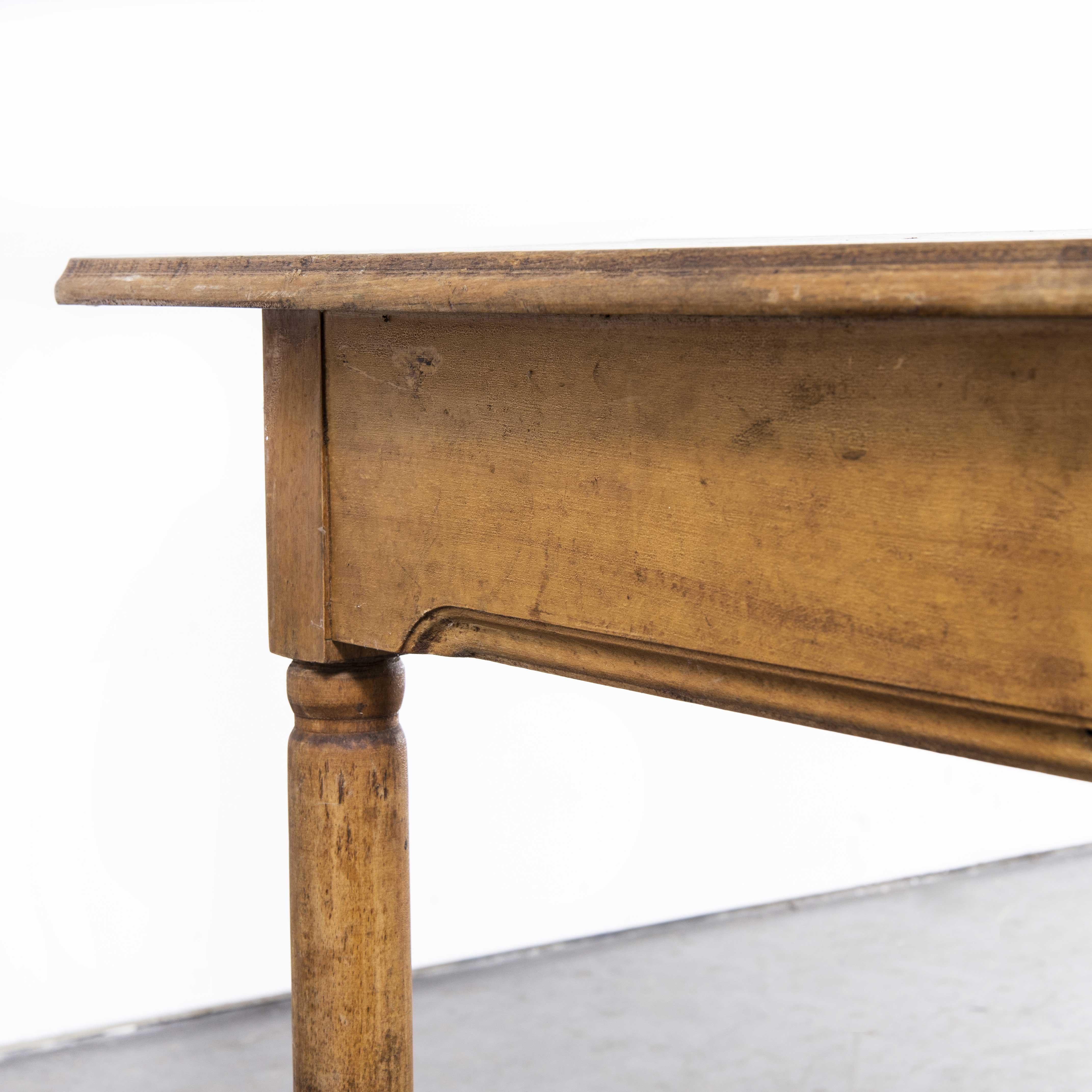 1950's French Fruitwood Rectangular Dining Table '1606.1' 6