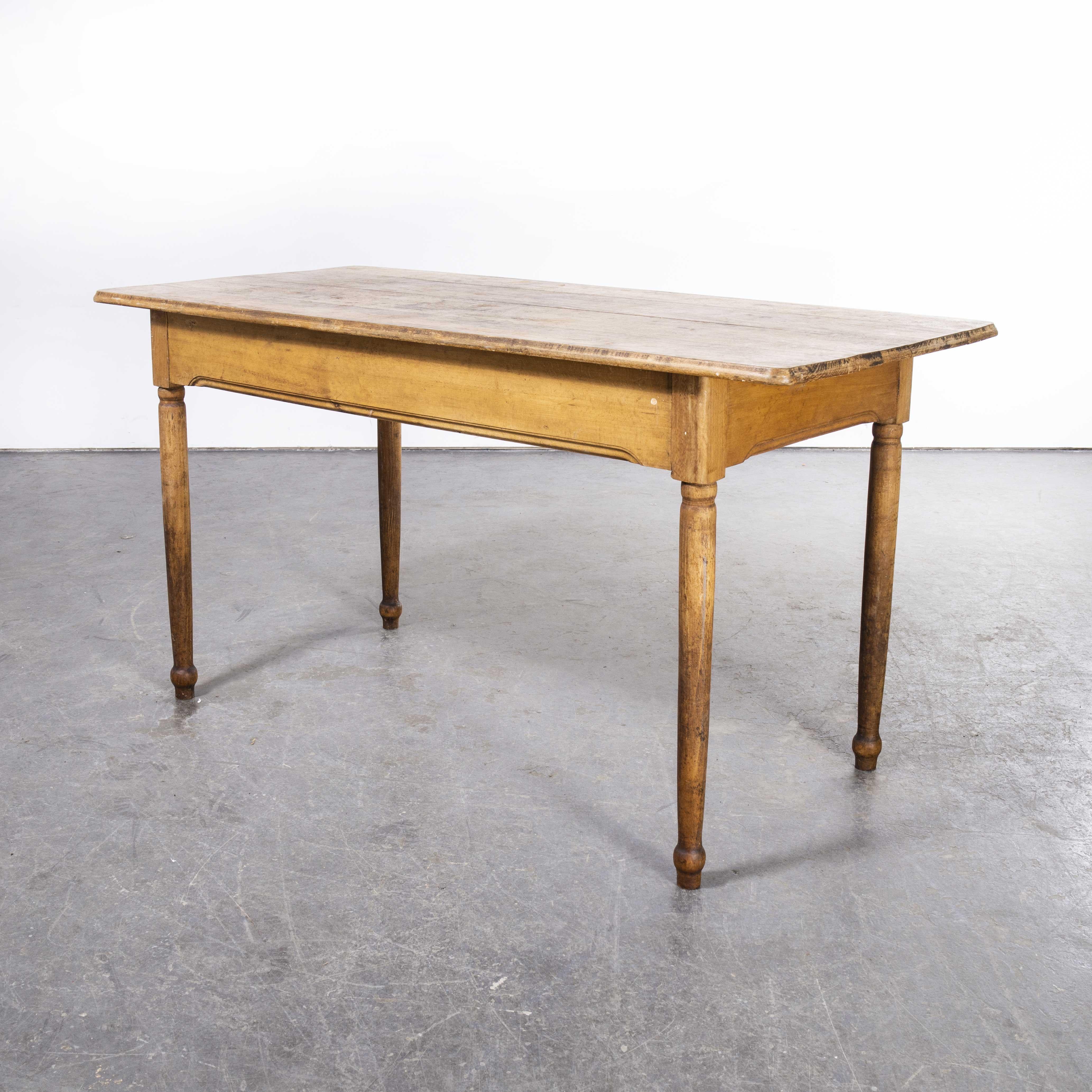 1950's French Fruitwood Rectangular Dining Table '1606.1' 2
