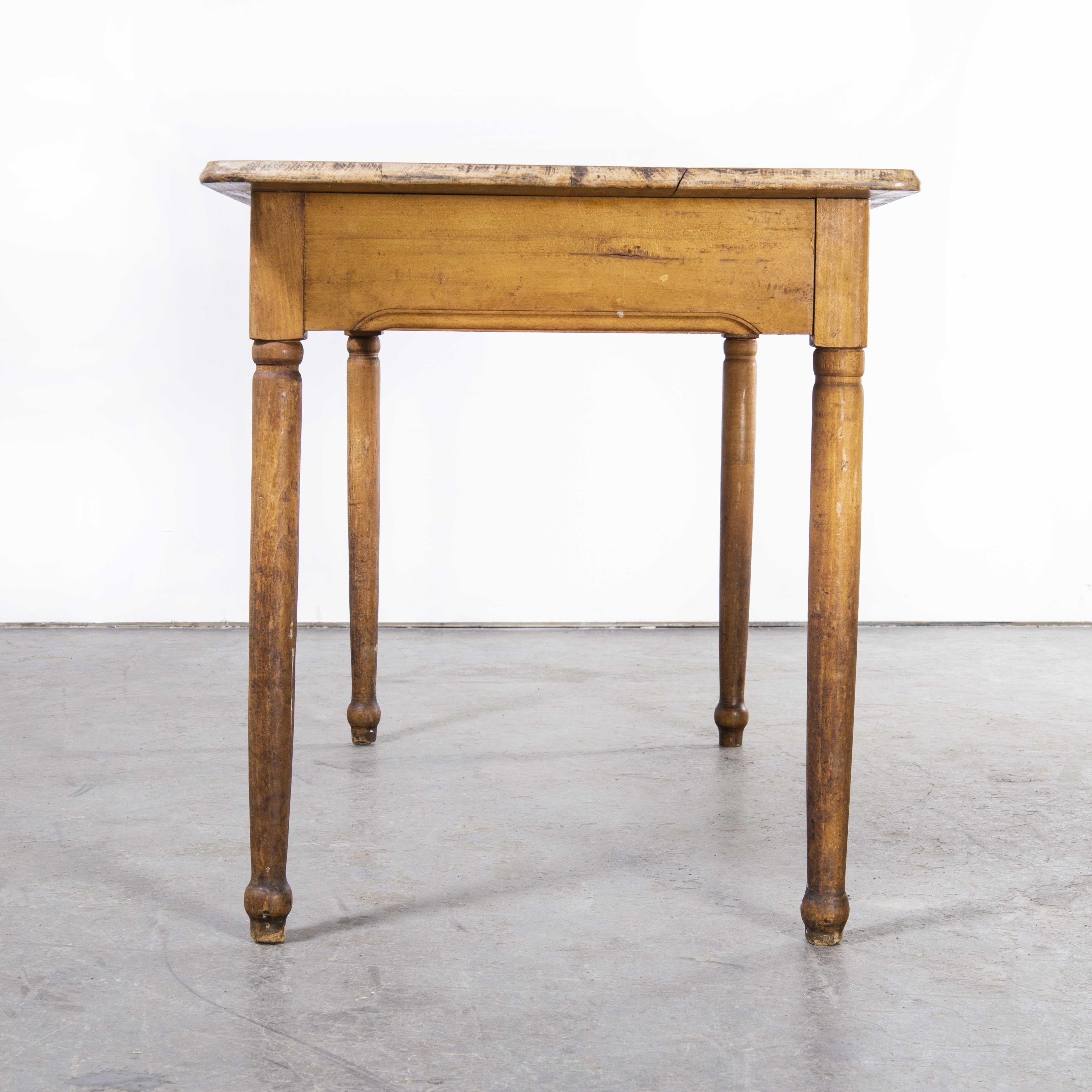 Mid-20th Century 1950's French Fruitwood Rectangular Dining Table, '1606.2' For Sale