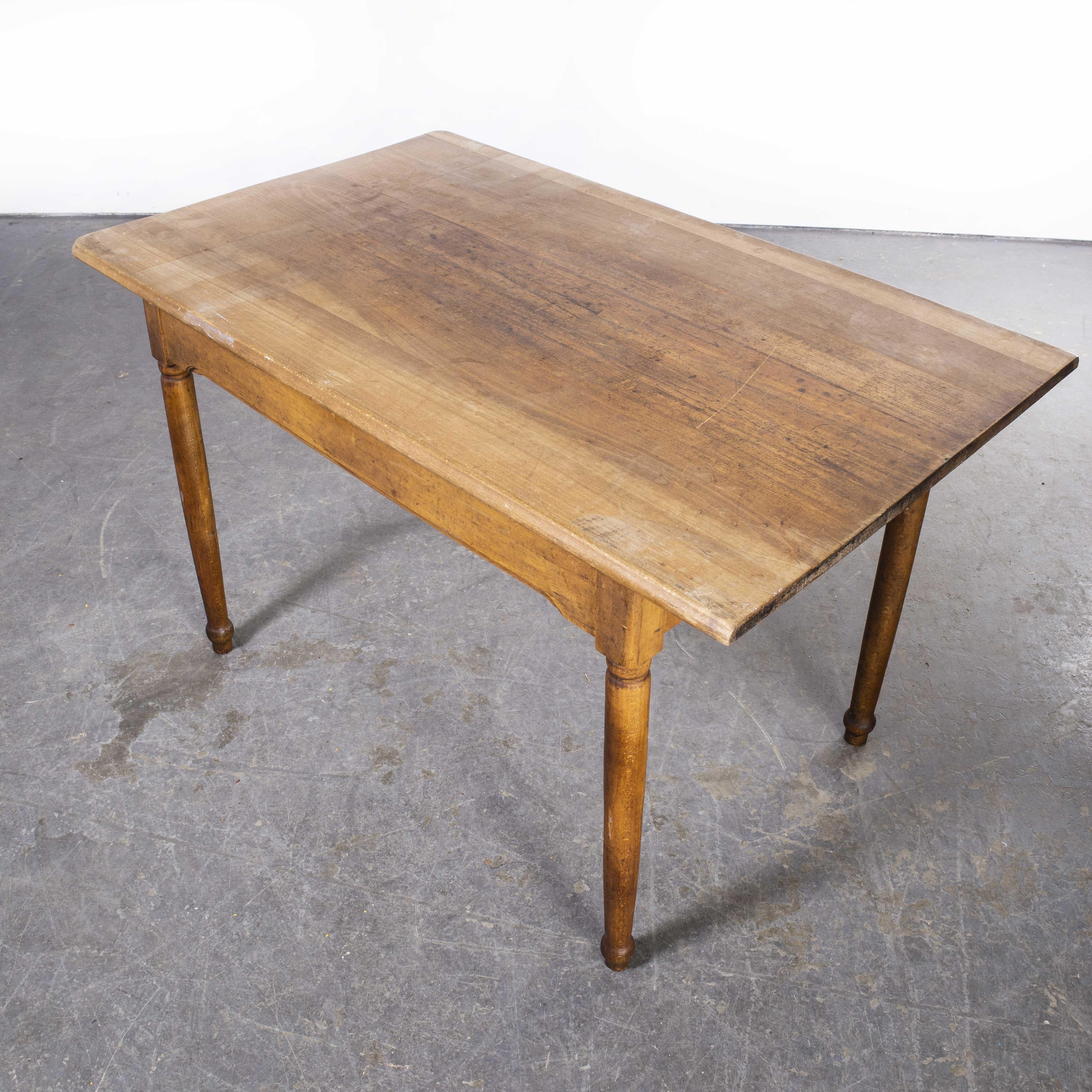 1950's French Fruitwood Rectangular Dining Table, '1606.4' 3