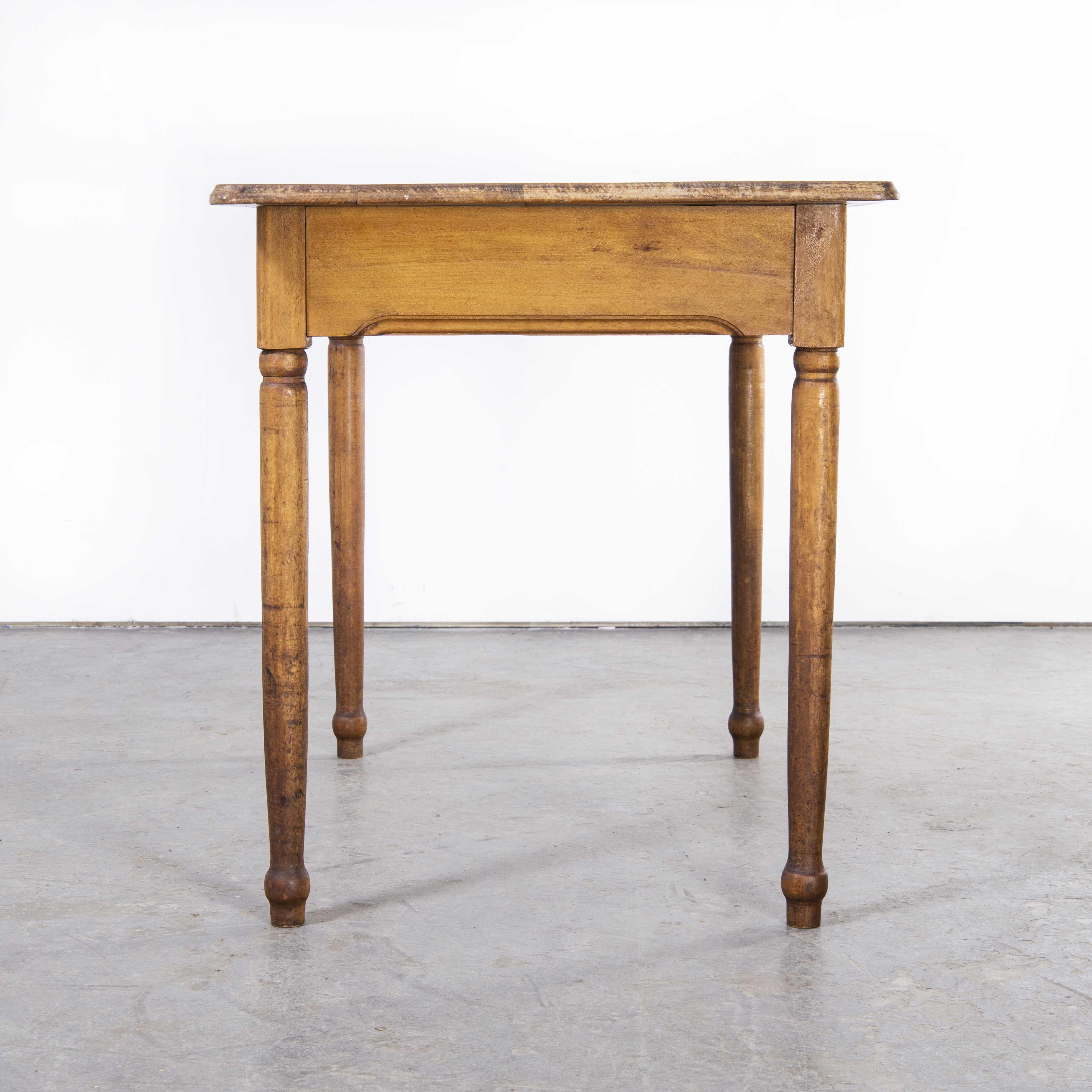 1950's French Fruitwood Rectangular Dining Table '1606.5' 2
