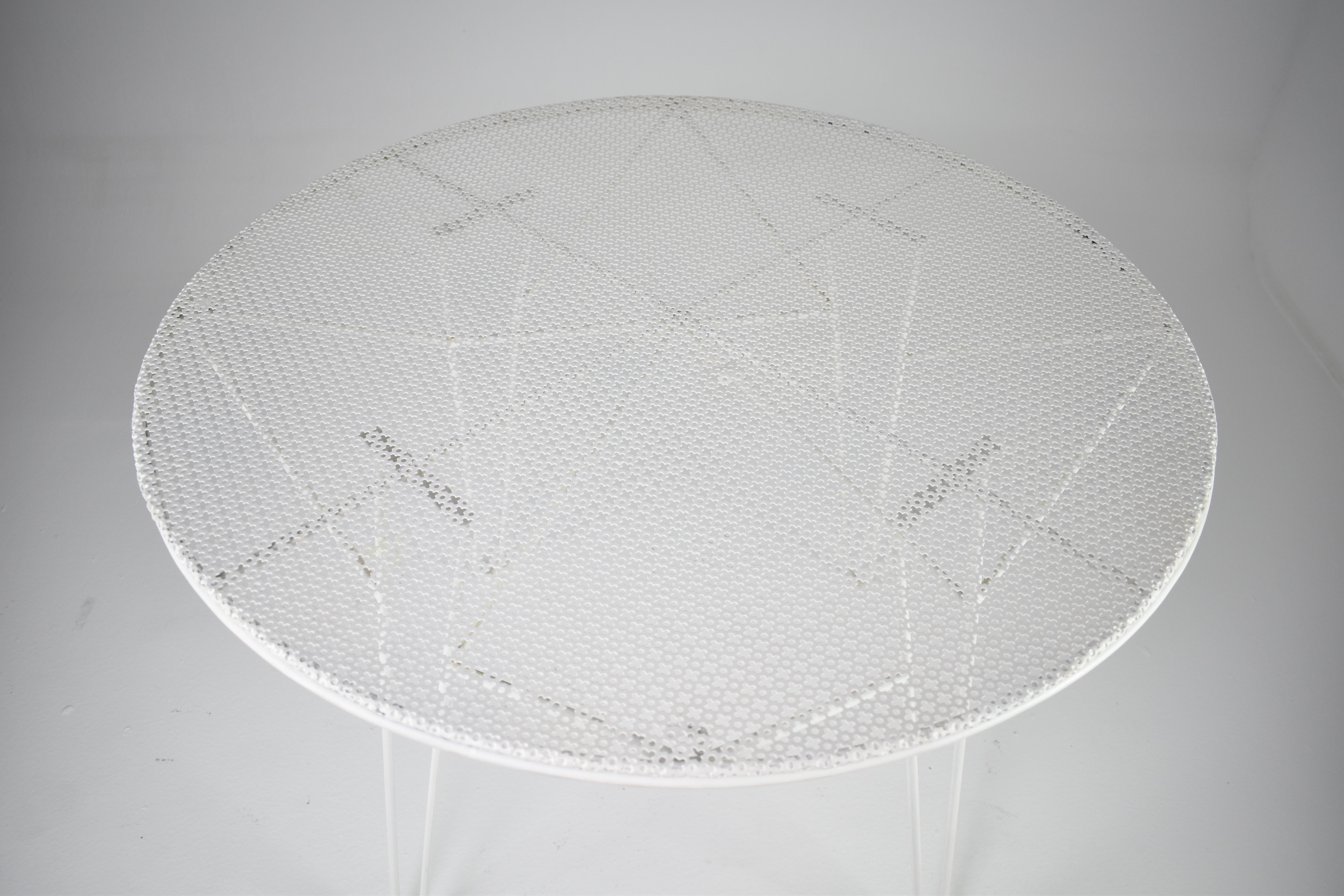 1950's French Garden Table Attributed to Mathieu Mategot In Good Condition For Sale In Paris, FR