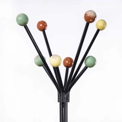 1950's French Geometric Coat Rack