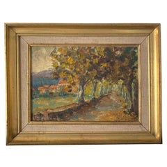 Peinture impressionniste française des années 1950