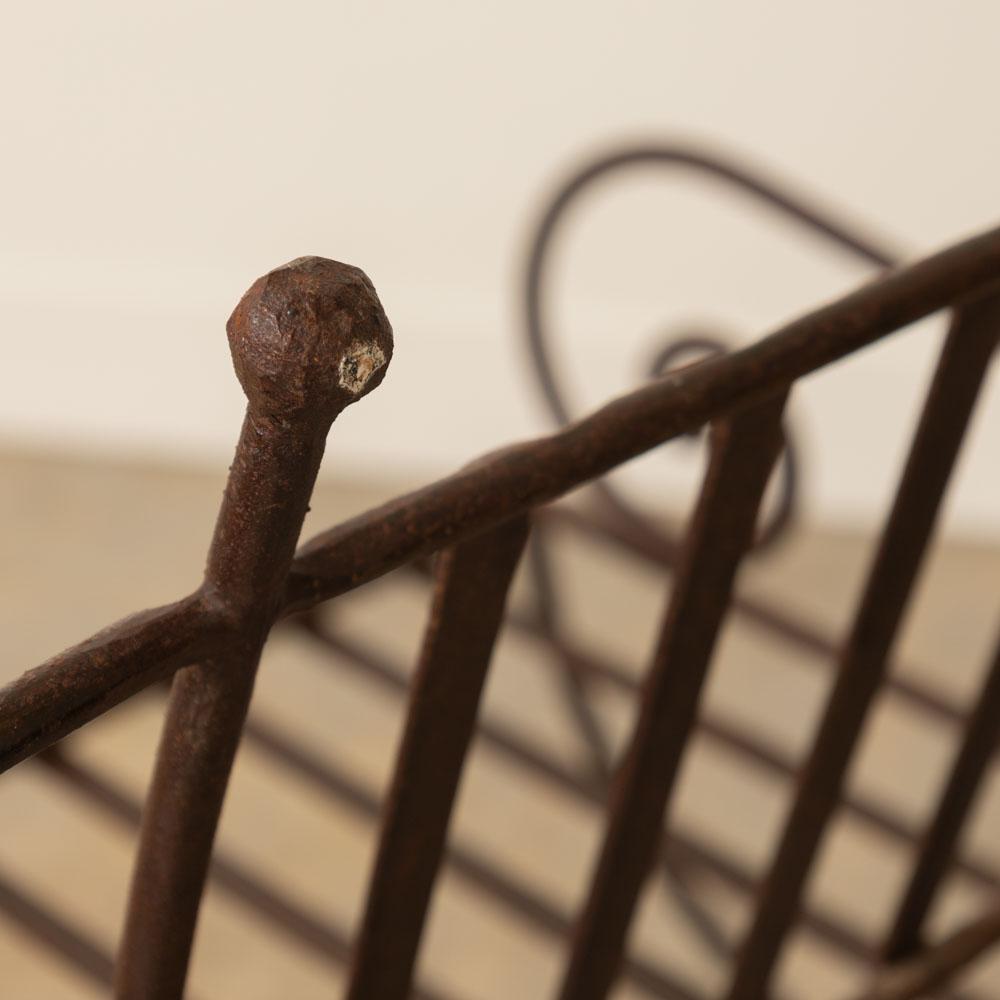 Banc en fer français des années 1940 en vente 5
