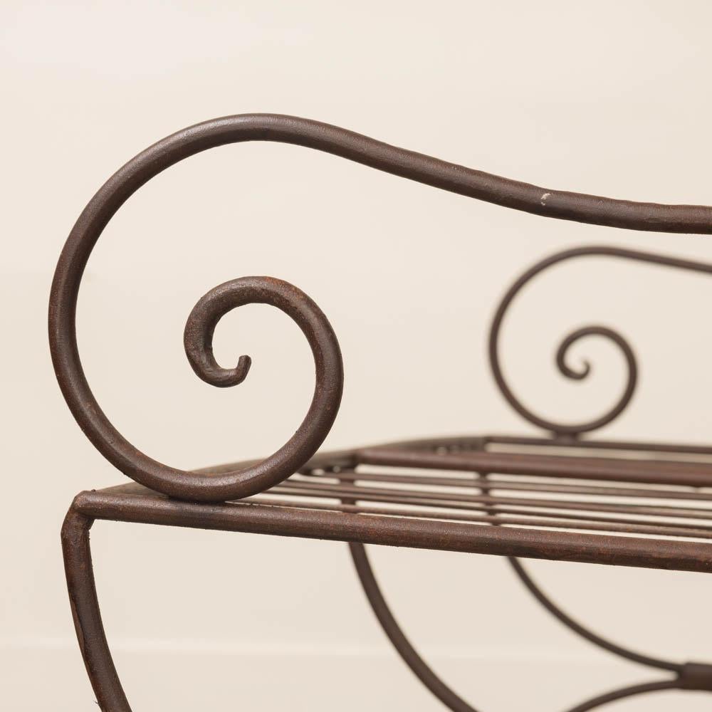 Banc en fer français des années 1940 en vente 7