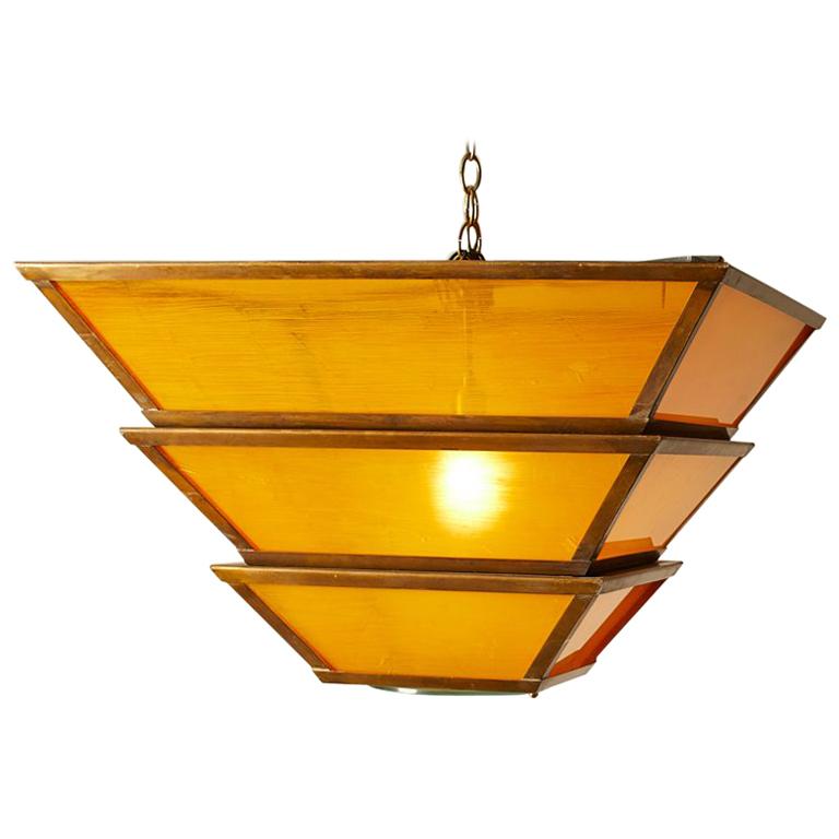 1950's French Large Scale Pendants
