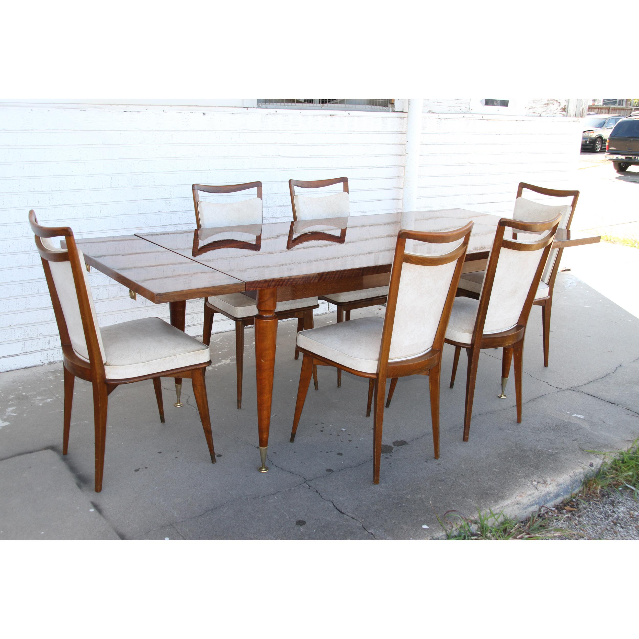 1950s French Mid-Century Modern Dining Table  For Sale 2