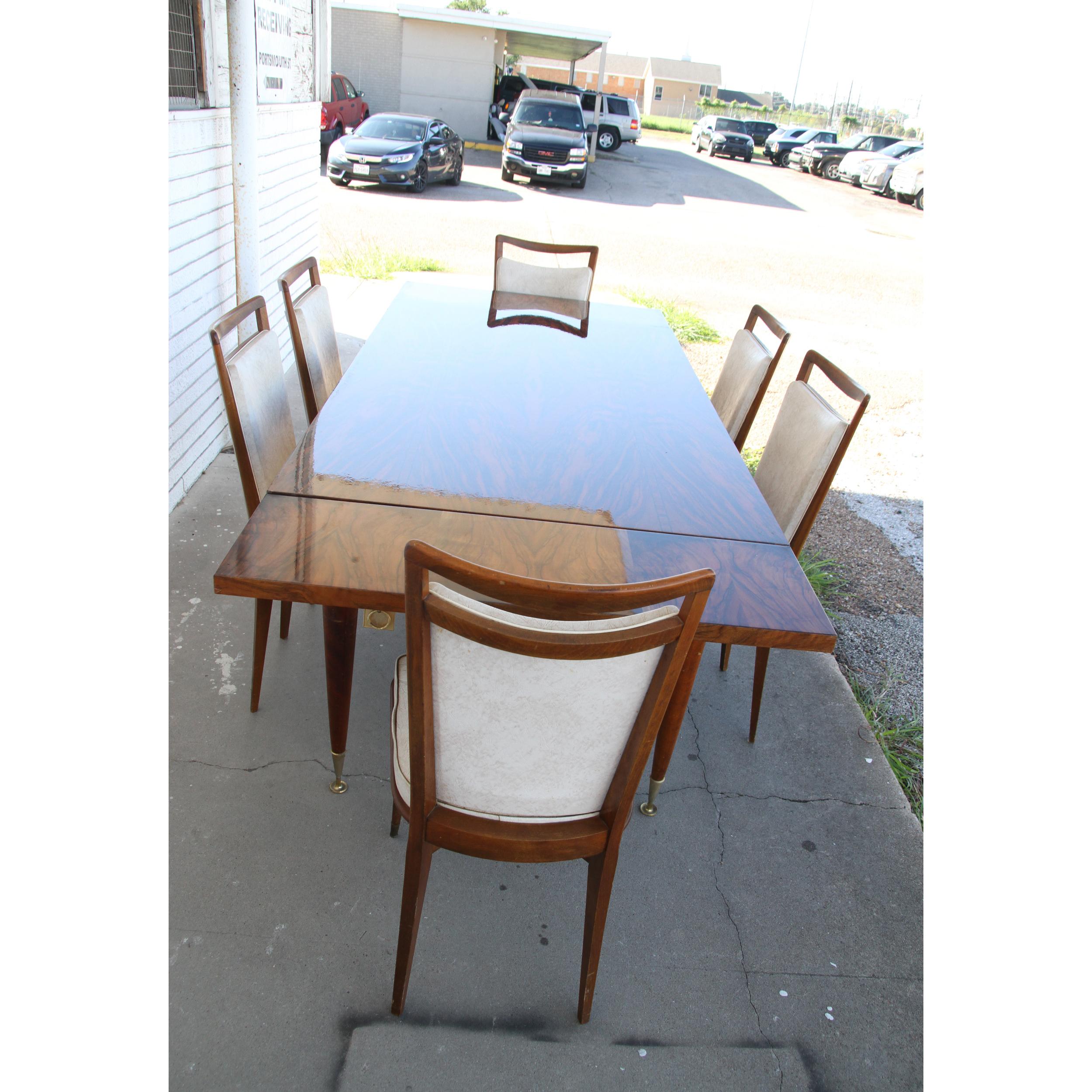 1950s French Mid-Century Modern Dining Table  For Sale 1