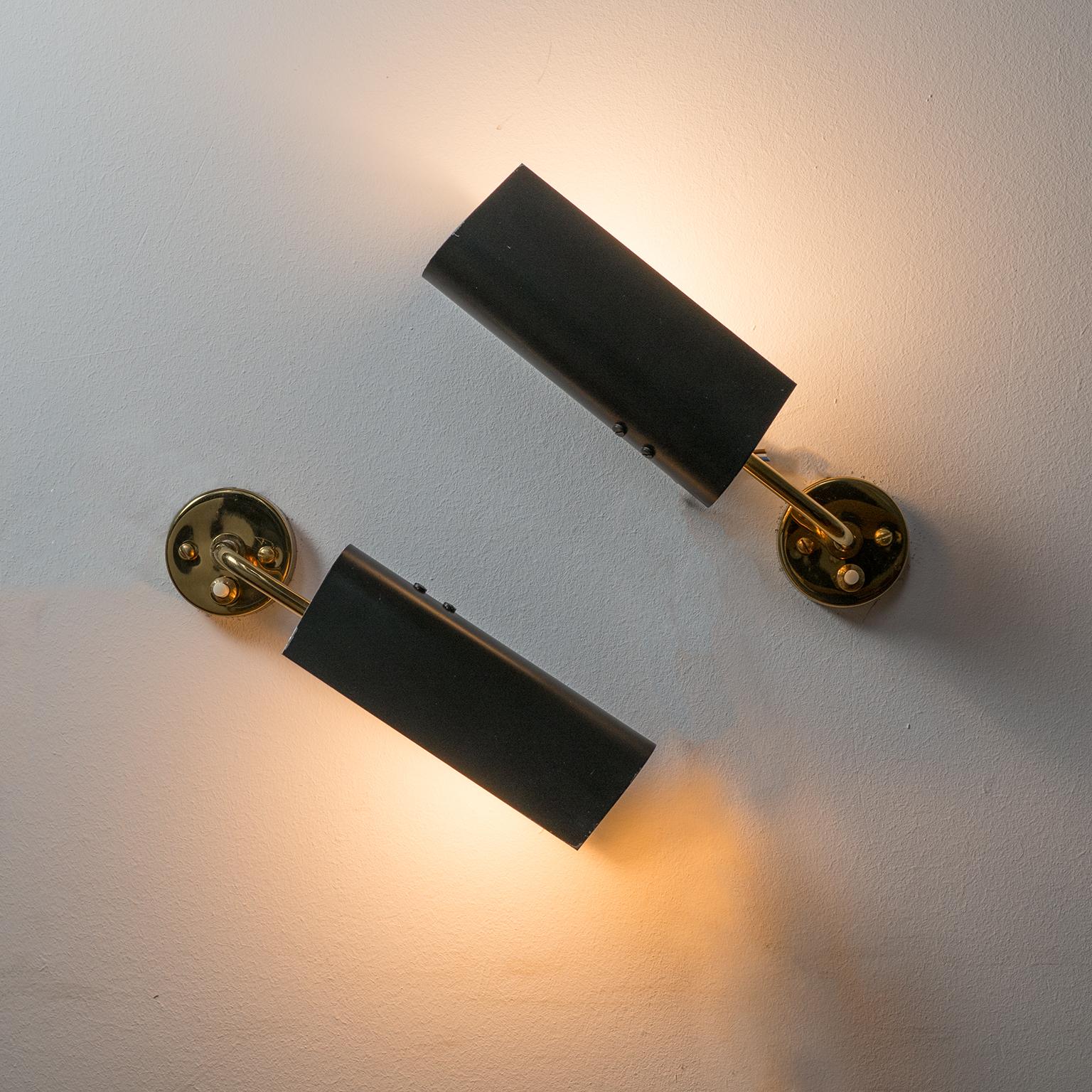 1950s French Modernist Sconces 3