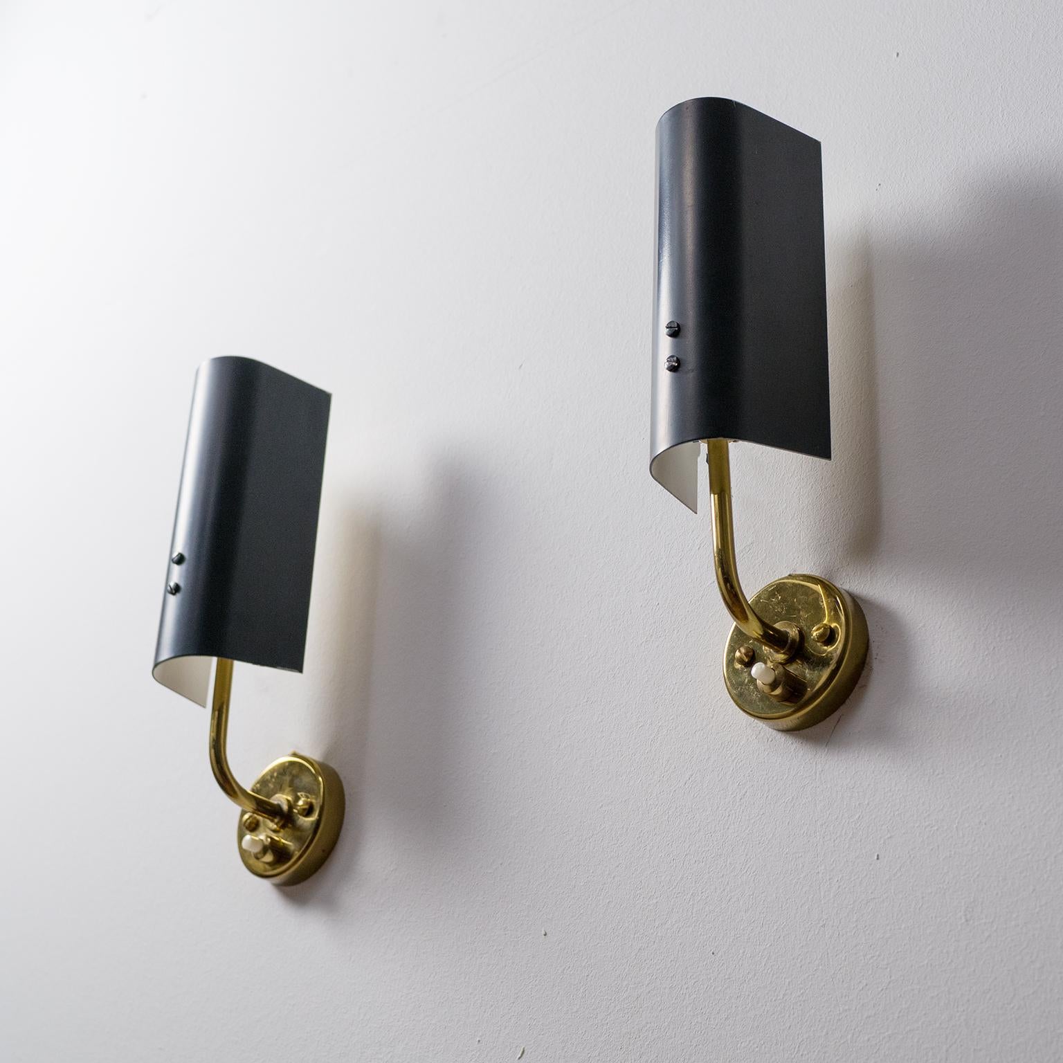 1950s French Modernist Sconces 7