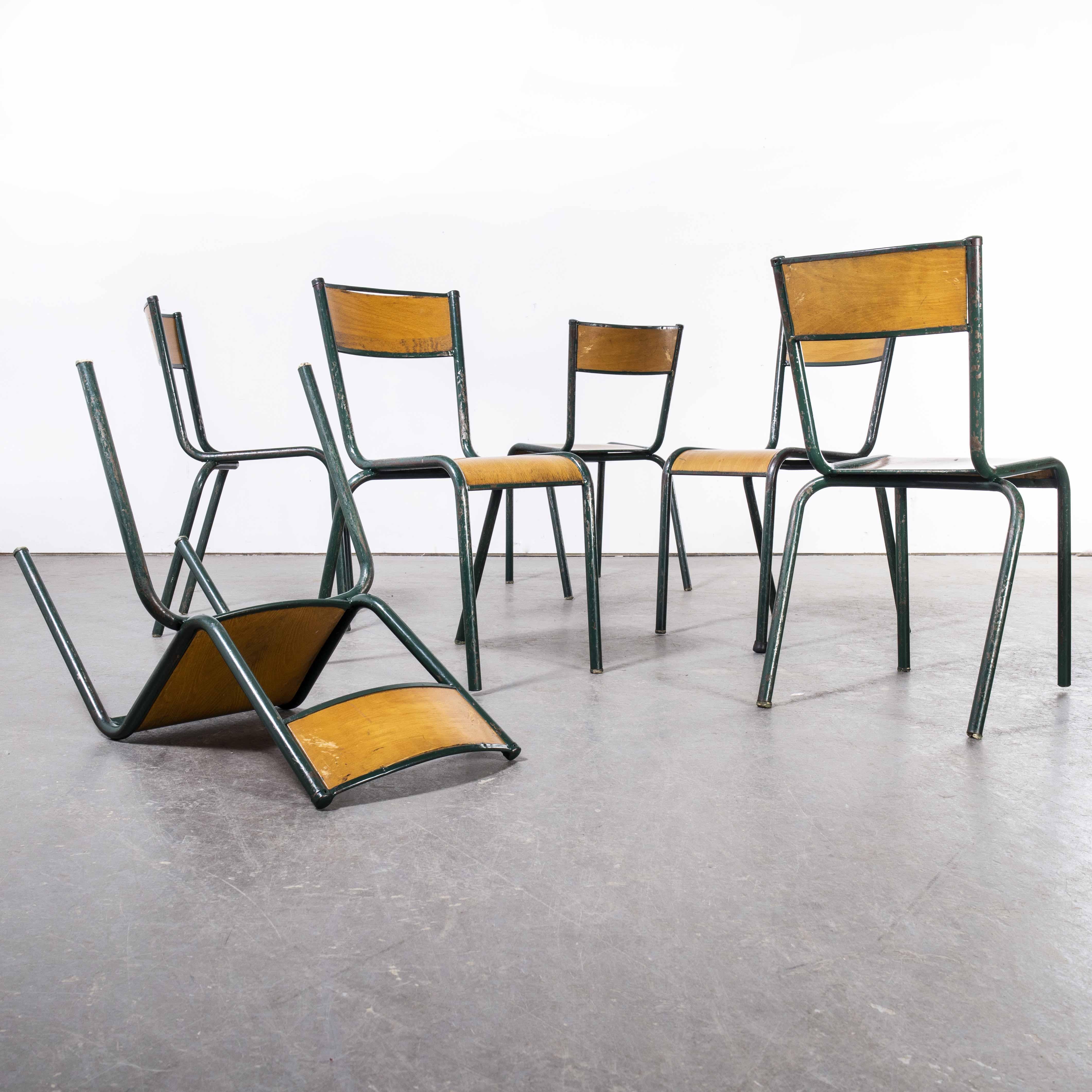 1950’s French Mullca Dark Green dining chairs Model 510 – Set Of Six
1950’s French Mullca Dark Green dining chairs Model 510 – Set Of Six. One of our most favourite chairs, in 1947 Robert Muller and Gaston Cavaillon created the company that went on