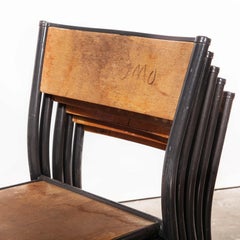 1950s French Mullca Dining Chair, Set Of Twenty-Four