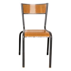 1950s French Mullca Dining Chairs, Set of Four, Other Quantities Available
