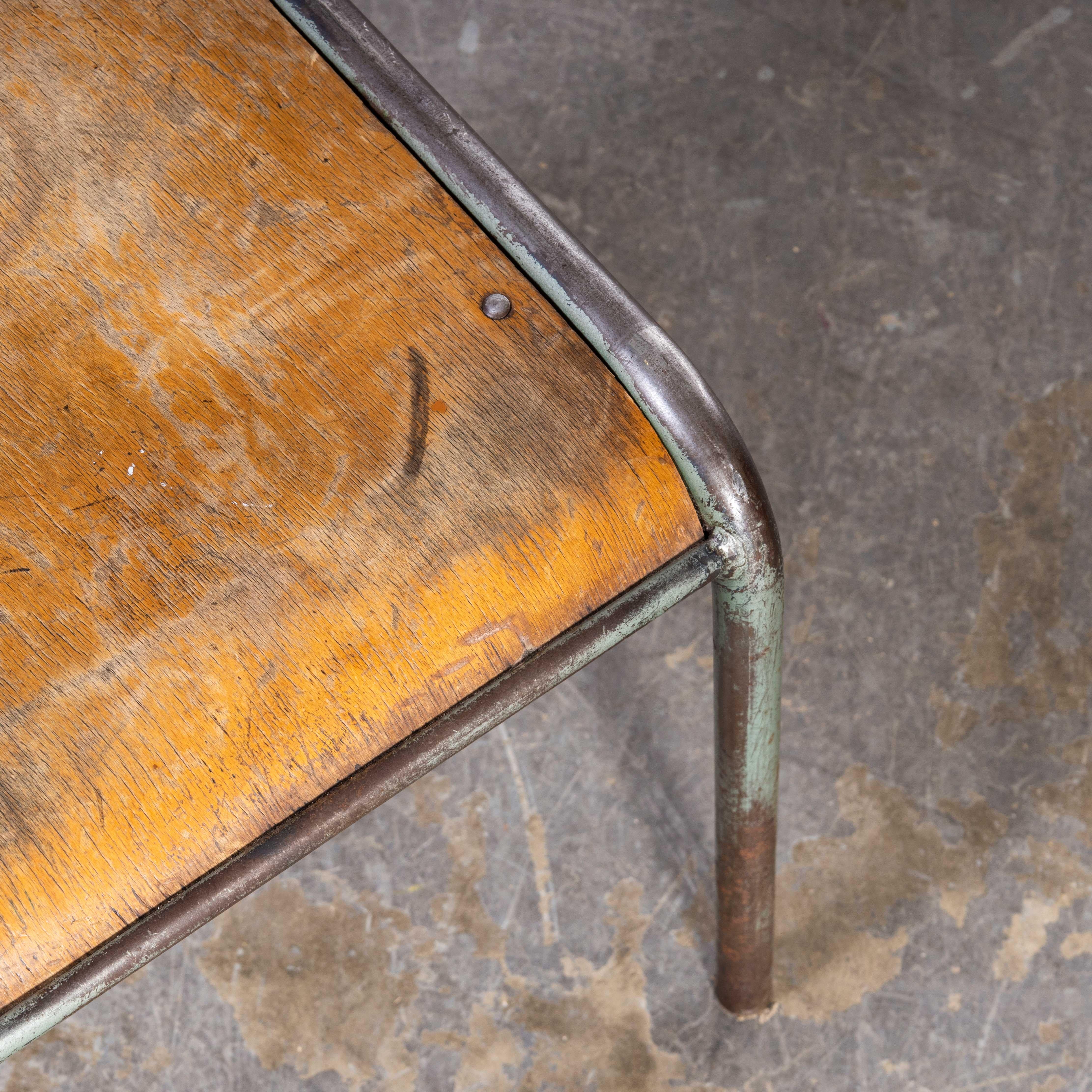 1950’s French Mullca Stacking Dining Chairs Aqua Model D – Set Of Twenty Five
1950’s French Mullca Stacking Dining Chairs Aqua Model D – Set Of Fifteen. One of our most favourite makers, in 1947 Robert Muller and Gaston Cavaillon created the company