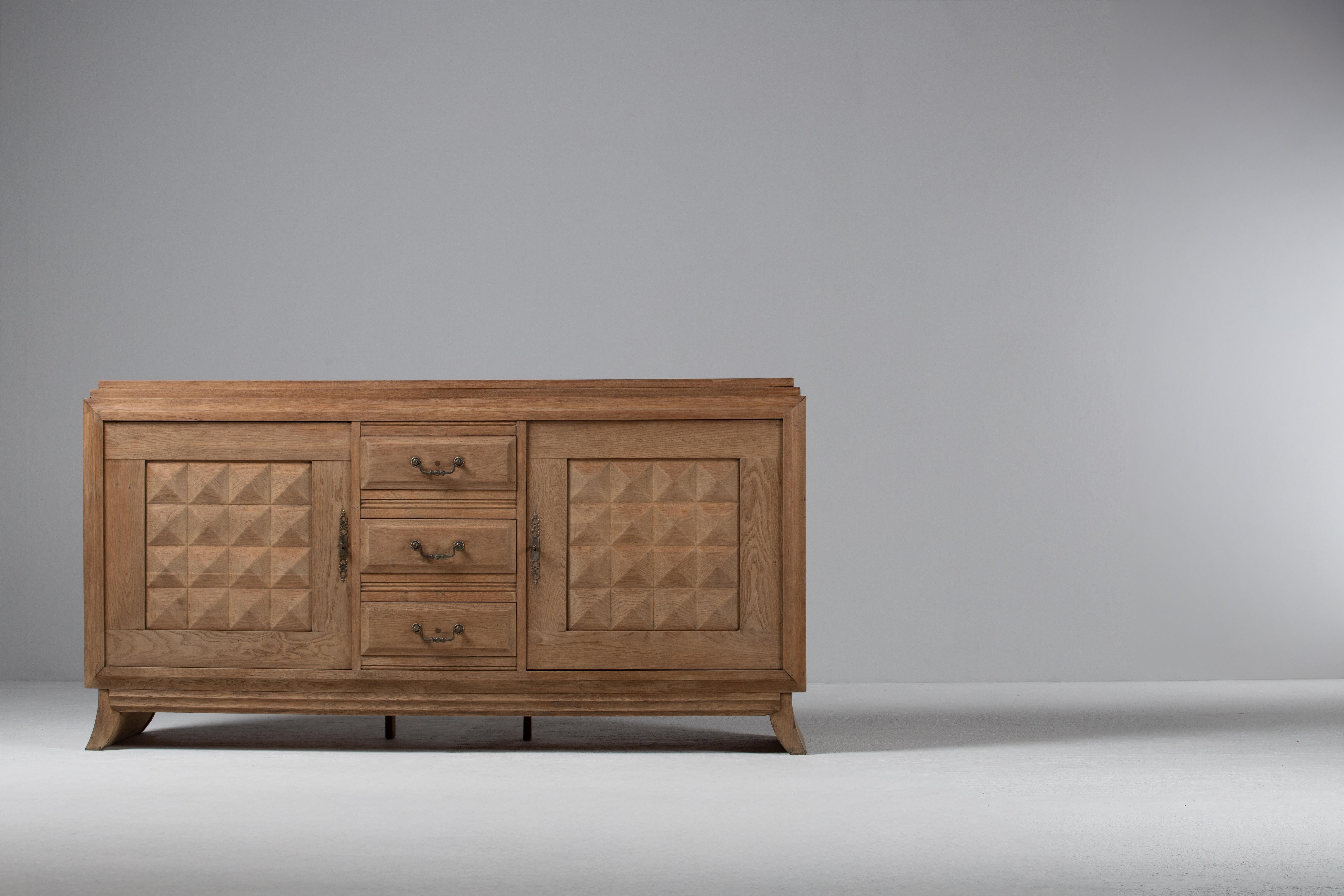 Credenza in Oak francese del 1950 in vendita 2