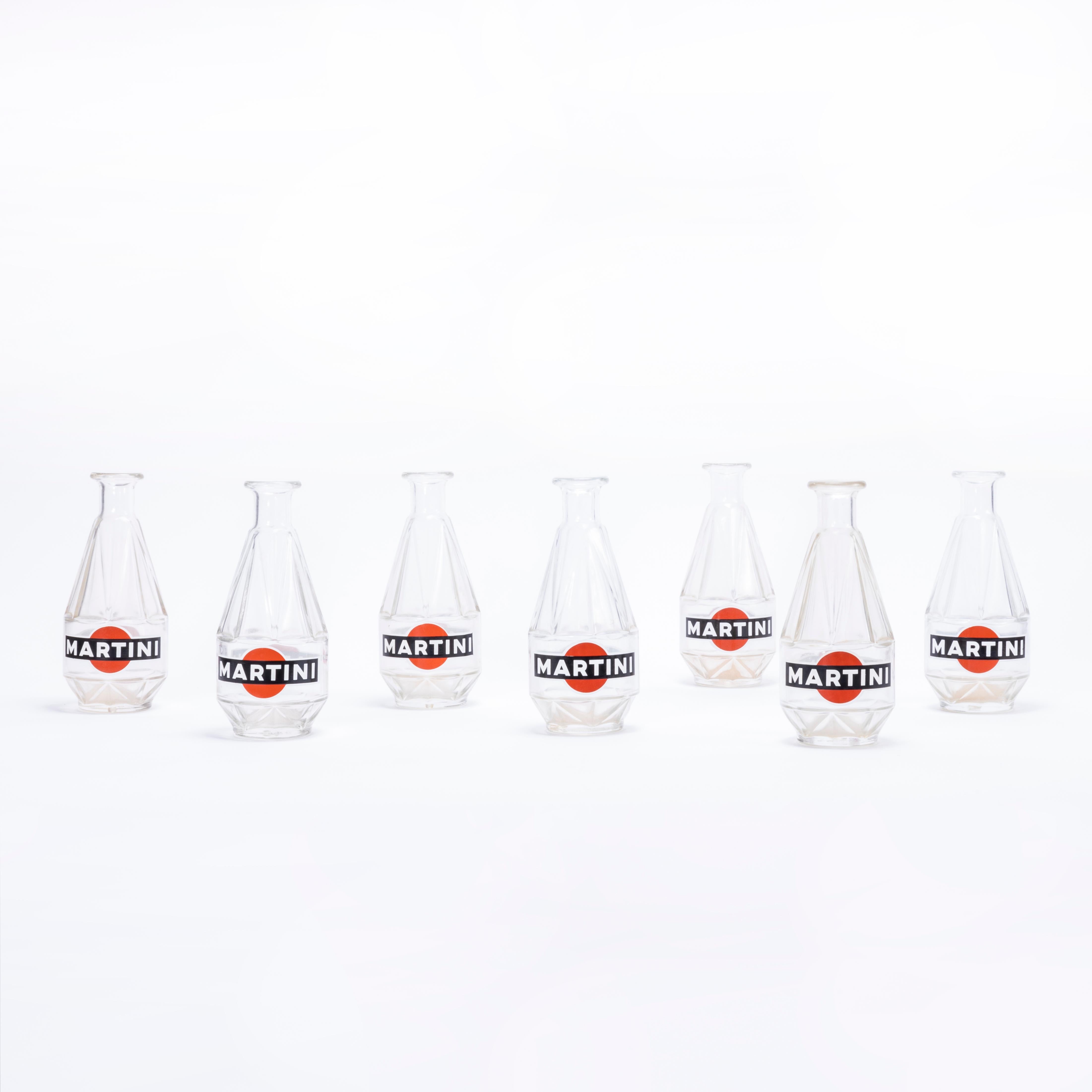 1950's French Original Martini Carafes In Good Condition In Hook, Hampshire