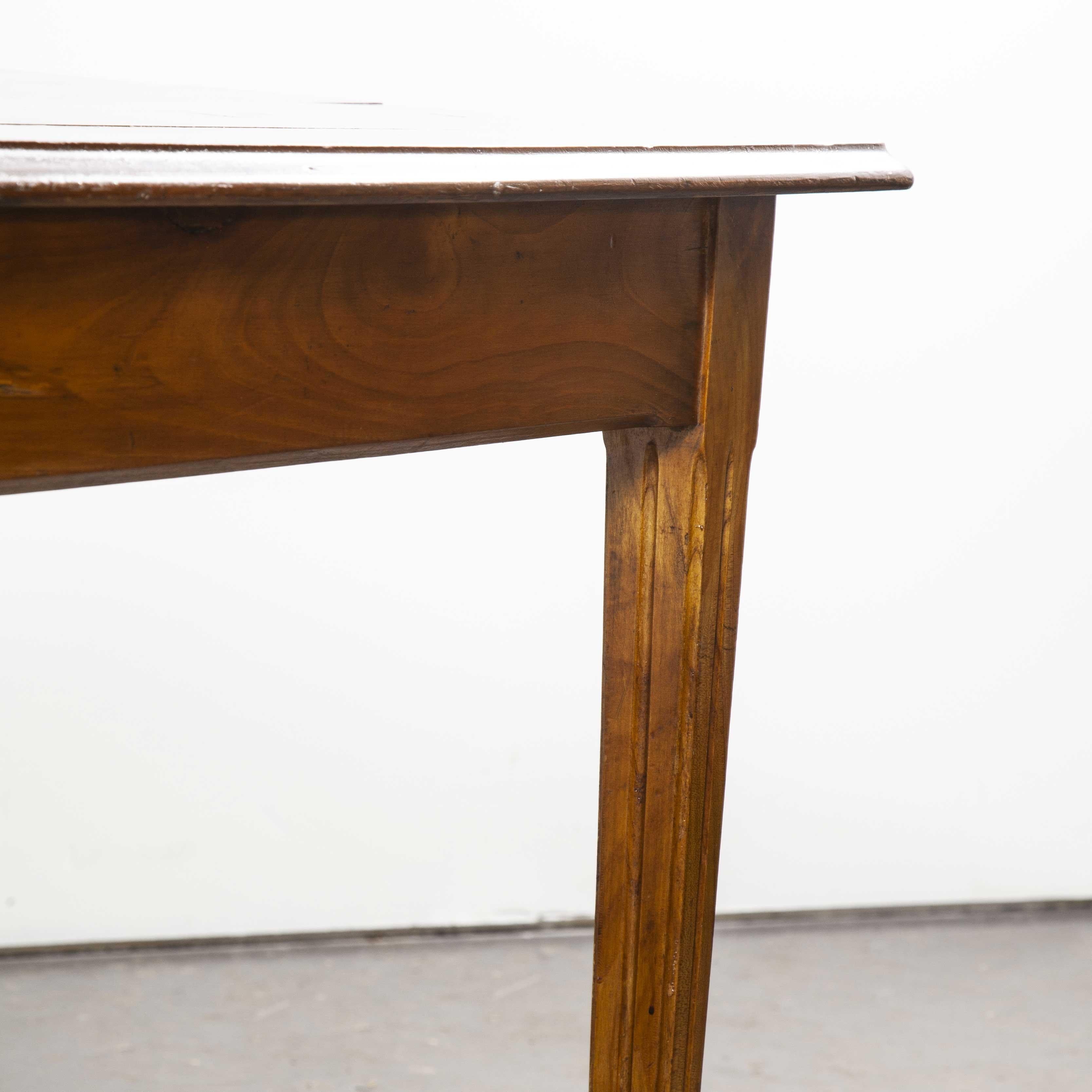 1950s French Pear Wood Rectangular Dining Table 'Model 3' In Good Condition In Hook, Hampshire