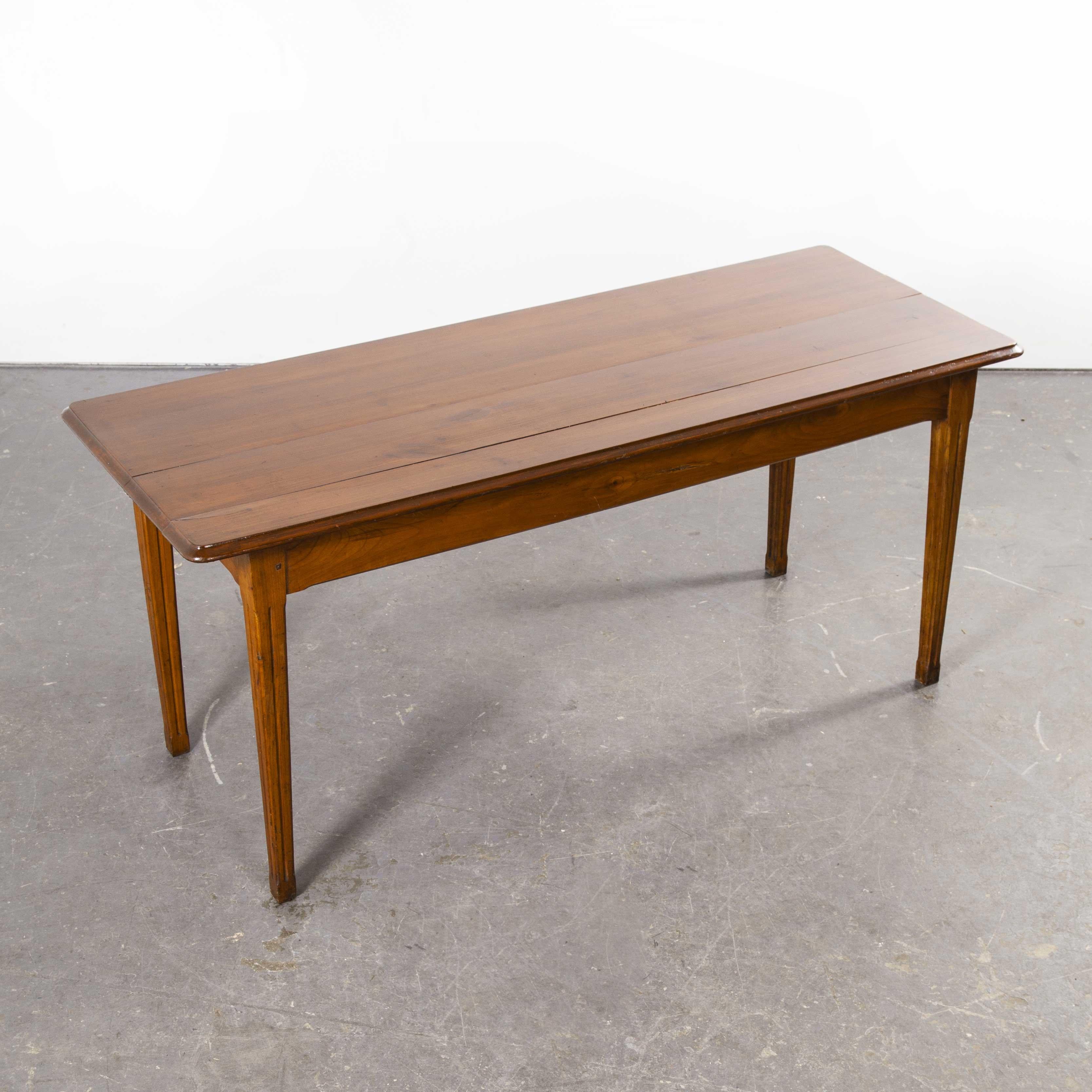 Mid-20th Century 1950s French Pear Wood Rectangular Dining Table 'Model 3'