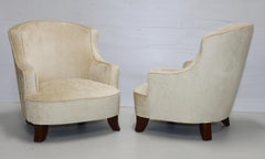 1950's French Petite Lounge Chairs