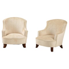 1950's French Petite Lounge Chairs