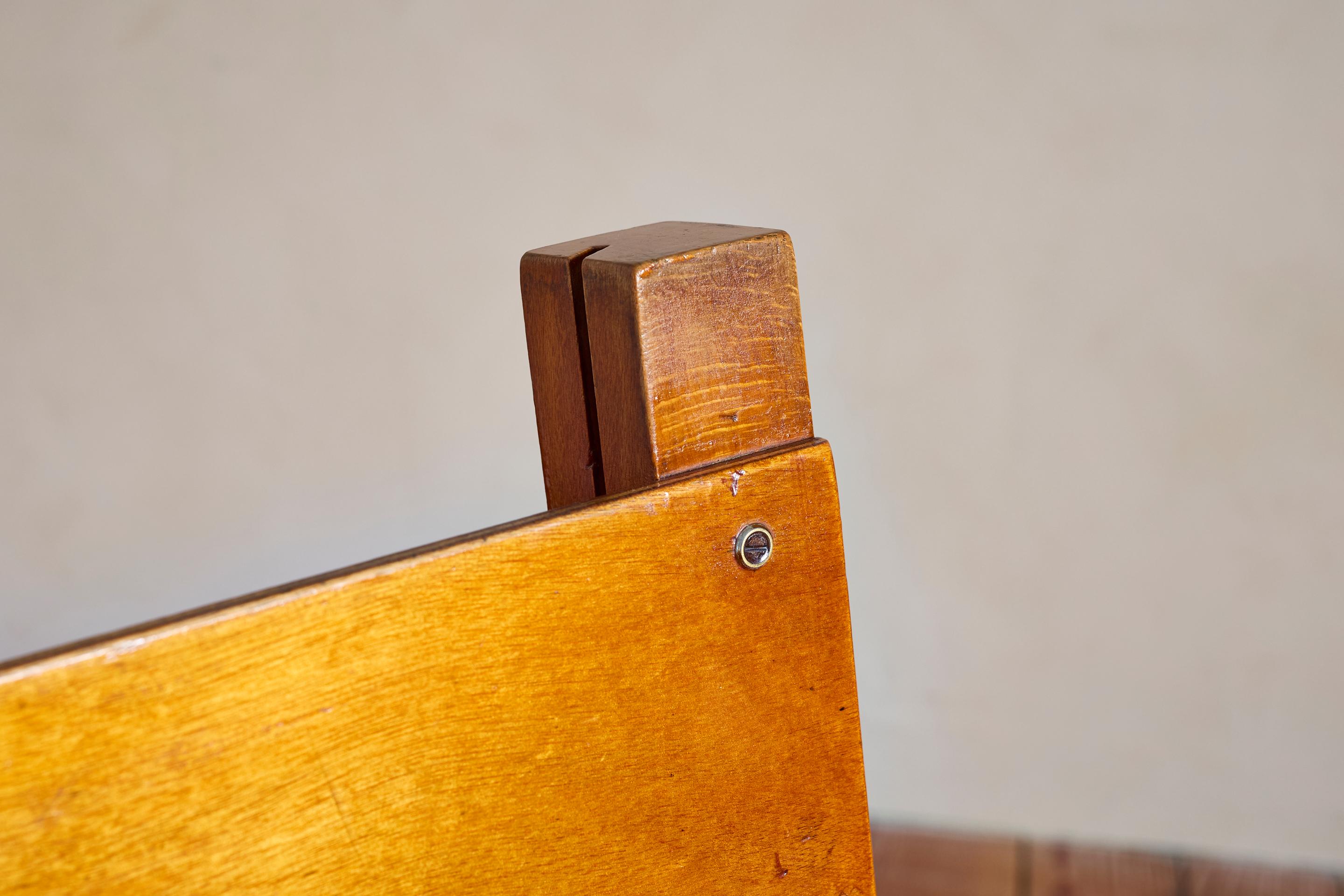 1950's French Plywood Chairs For Sale 10