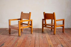 1950's French Plywood Chairs