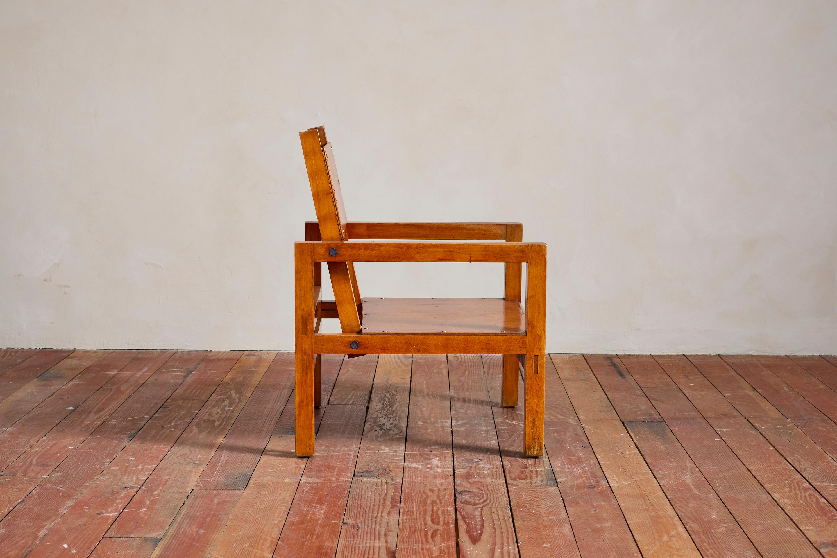 1950's French Plywood Chairs For Sale 2
