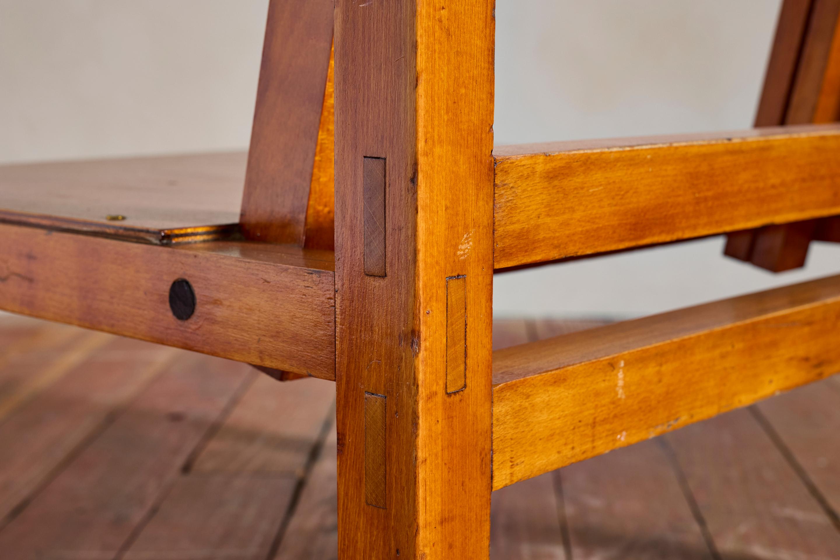 1950's French Plywood Chairs For Sale 5