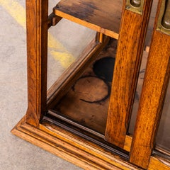 1950's Französisch Shop Theke Display Cabinet