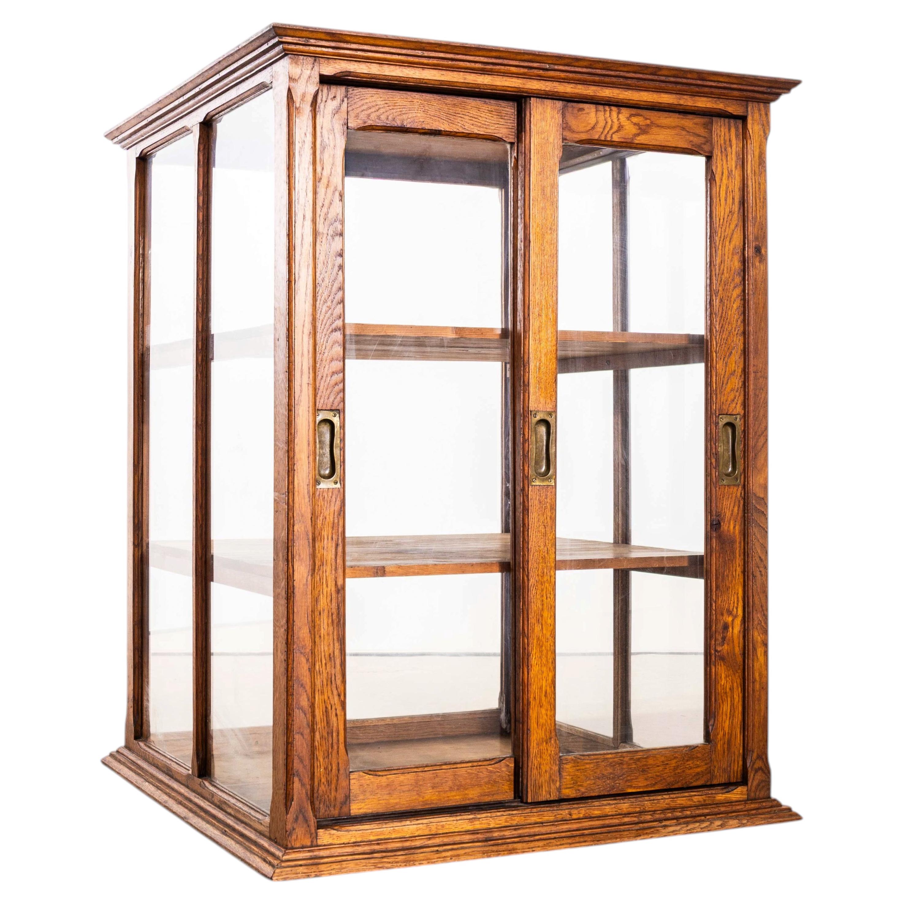 1950's French Shop Counter Display Cabinet