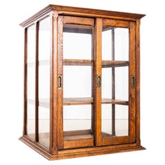 1950's Französisch Shop Theke Display Cabinet