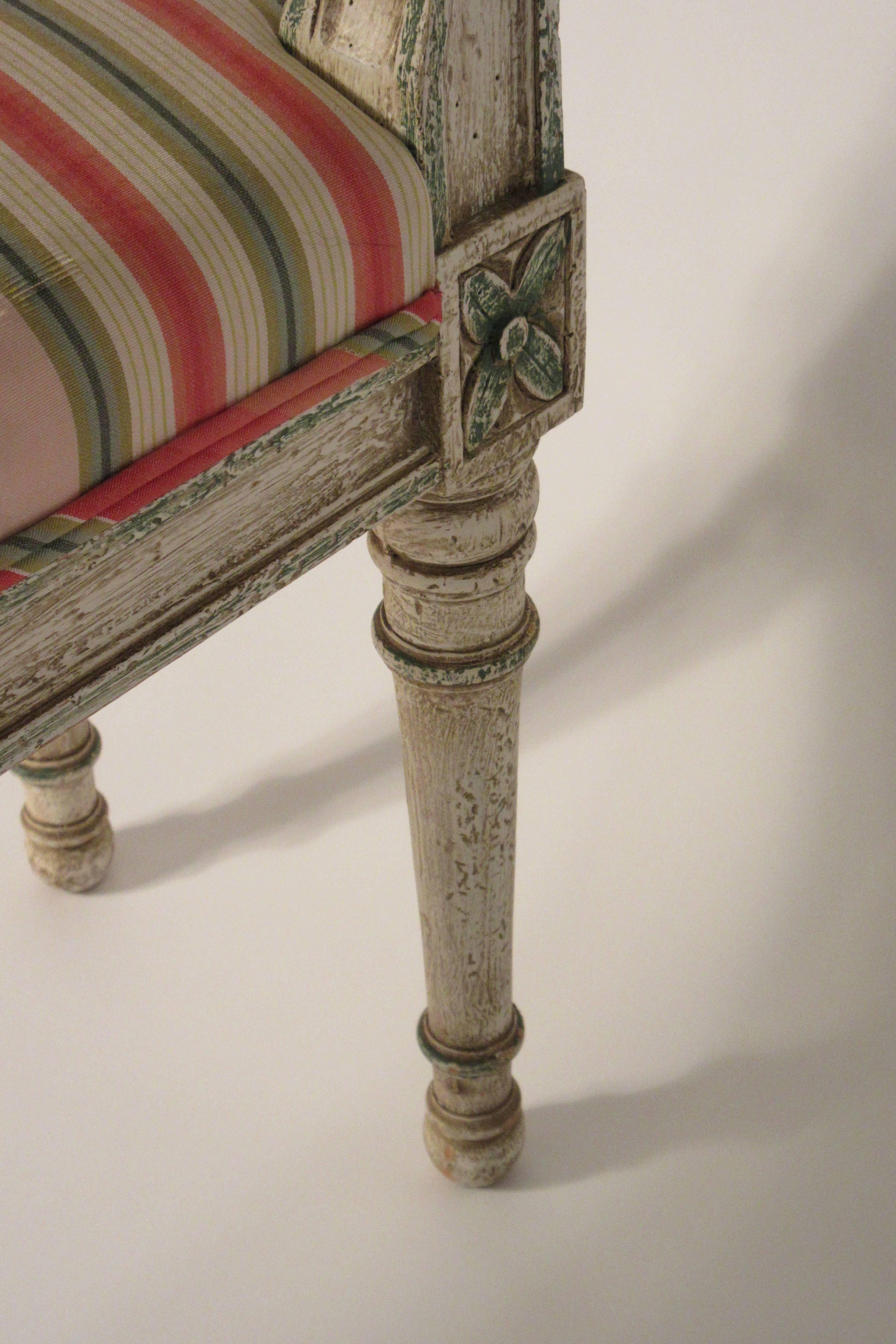 1950s French Style Narrow Bench 5