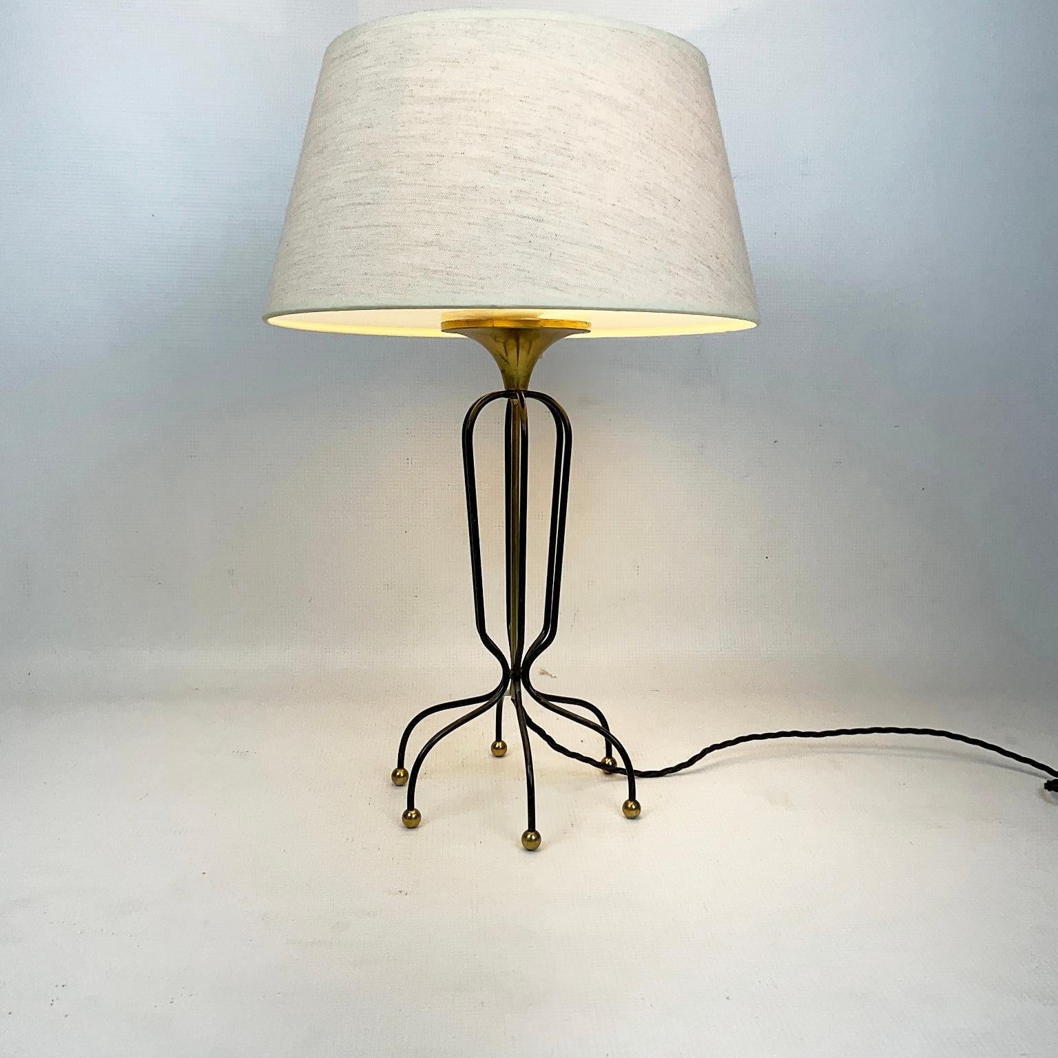 20th Century 1950s French Table Lamp Edited by Maison Arlus 