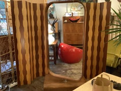1950’s French tailor’s standing  mirror