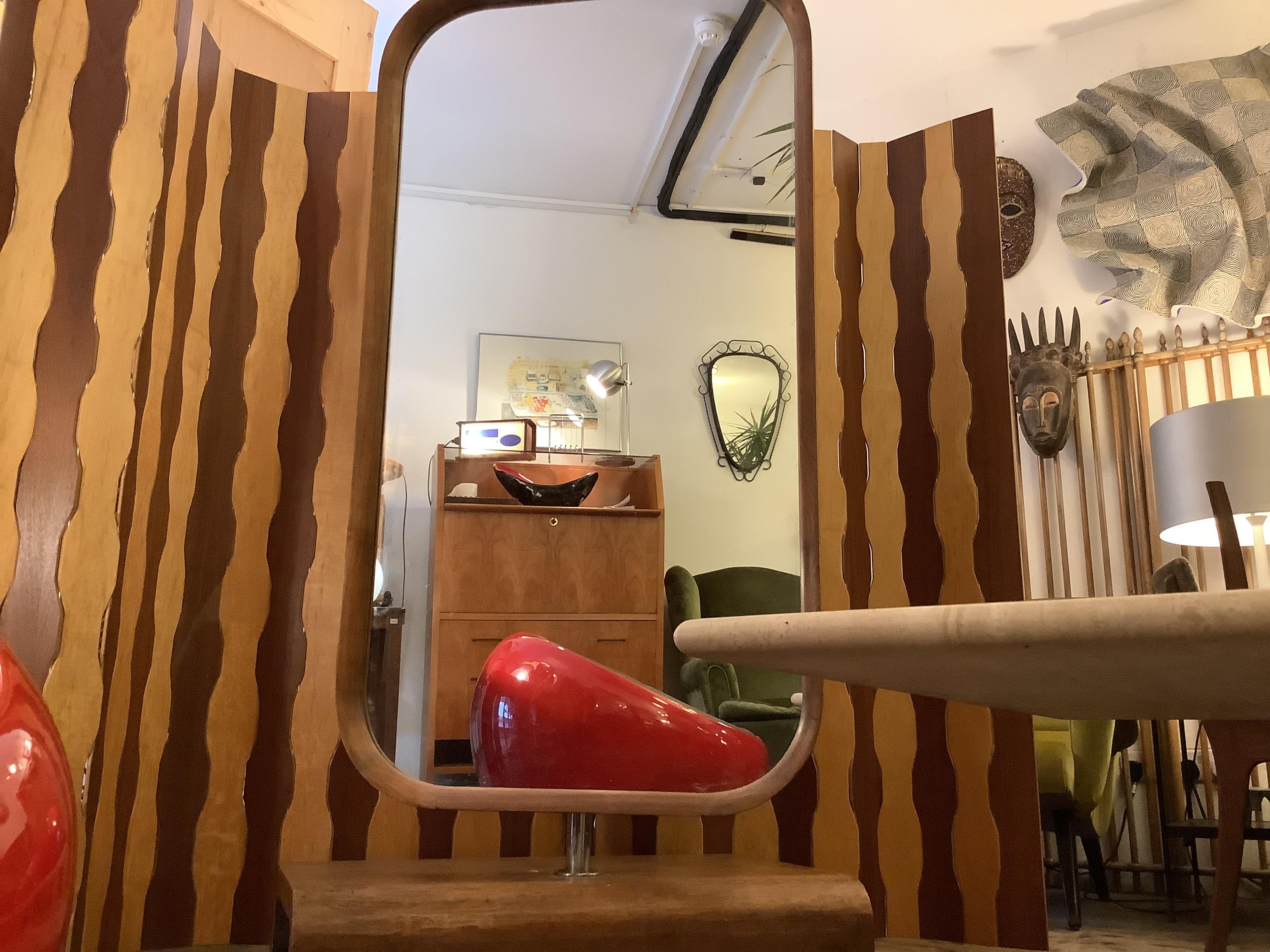 Mid-Century Modern 1950’s French tailor’s standing  mirror  For Sale