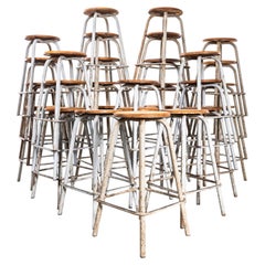 1950’s French Tall Industrial Stools