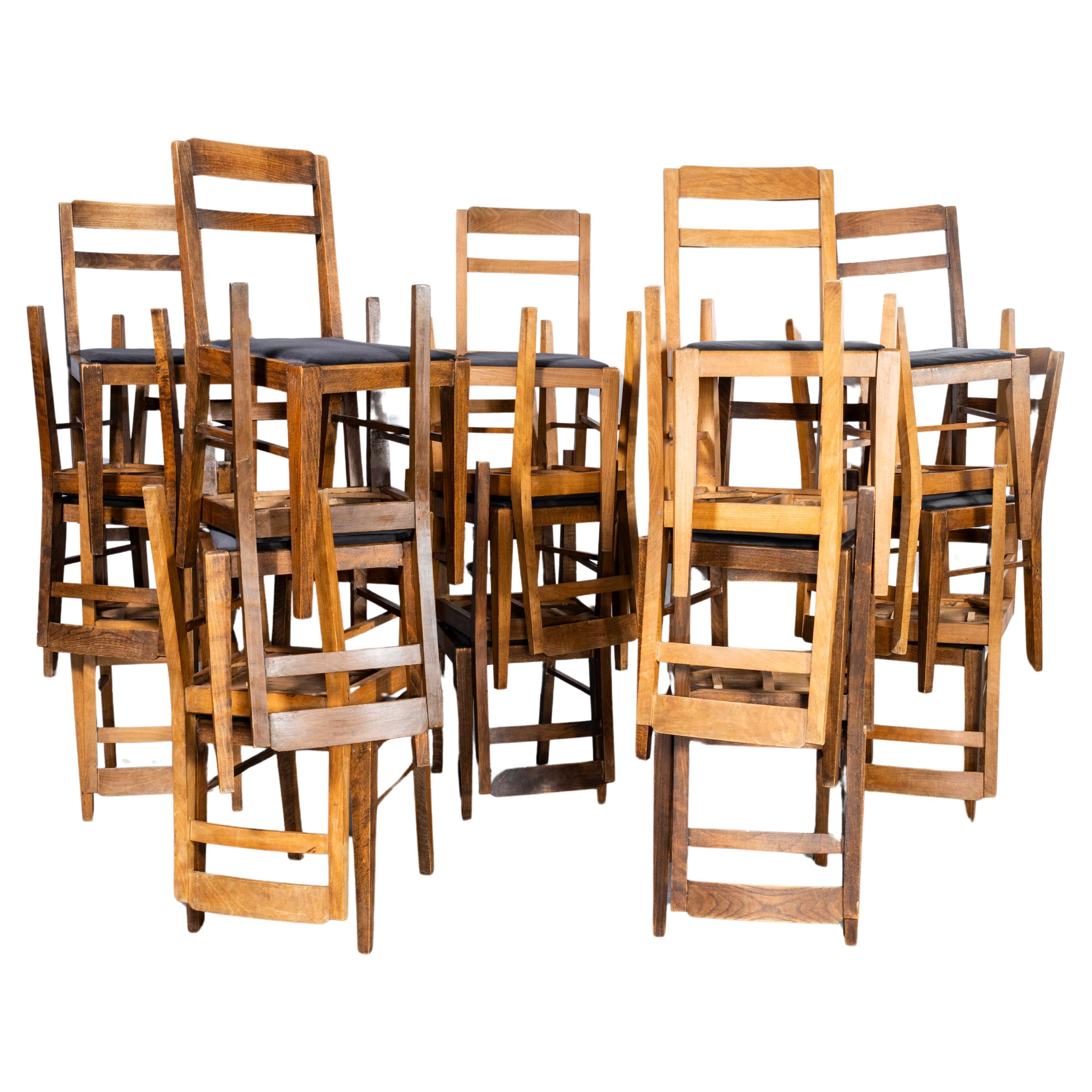 1950's French Upholstered Chairs By Vibo Vesoul - Good Quantities Available For Sale