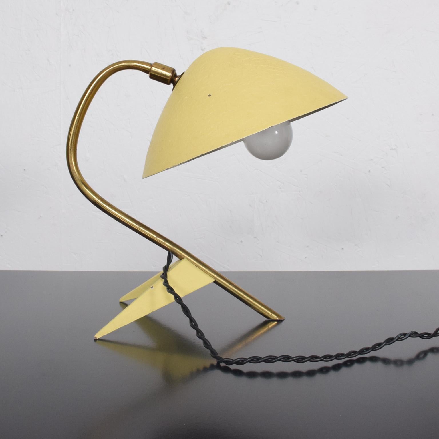 Mid-Century Modern 1950s French Vintage Boris Lacroix Desk Lamp