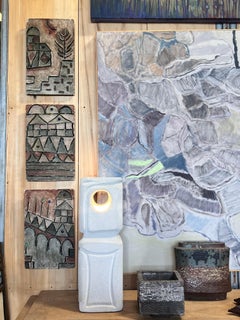 1950’s French Wall Sculpture, 3 available