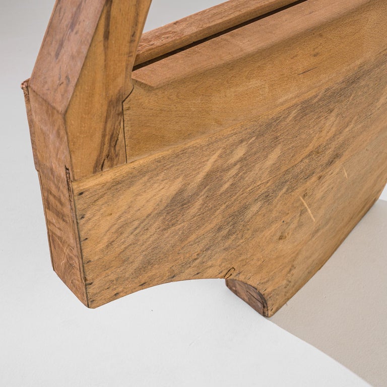 1950s French Wooden Car Door For Sale at 1stDibs