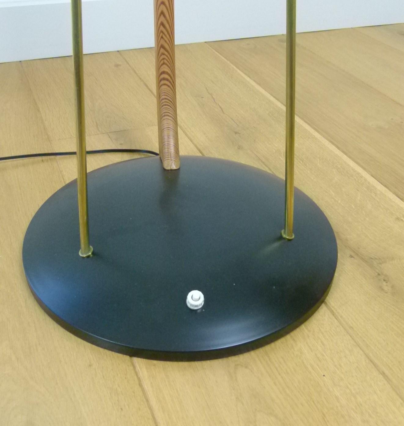 20th Century 1950s French Work Floor Lamp