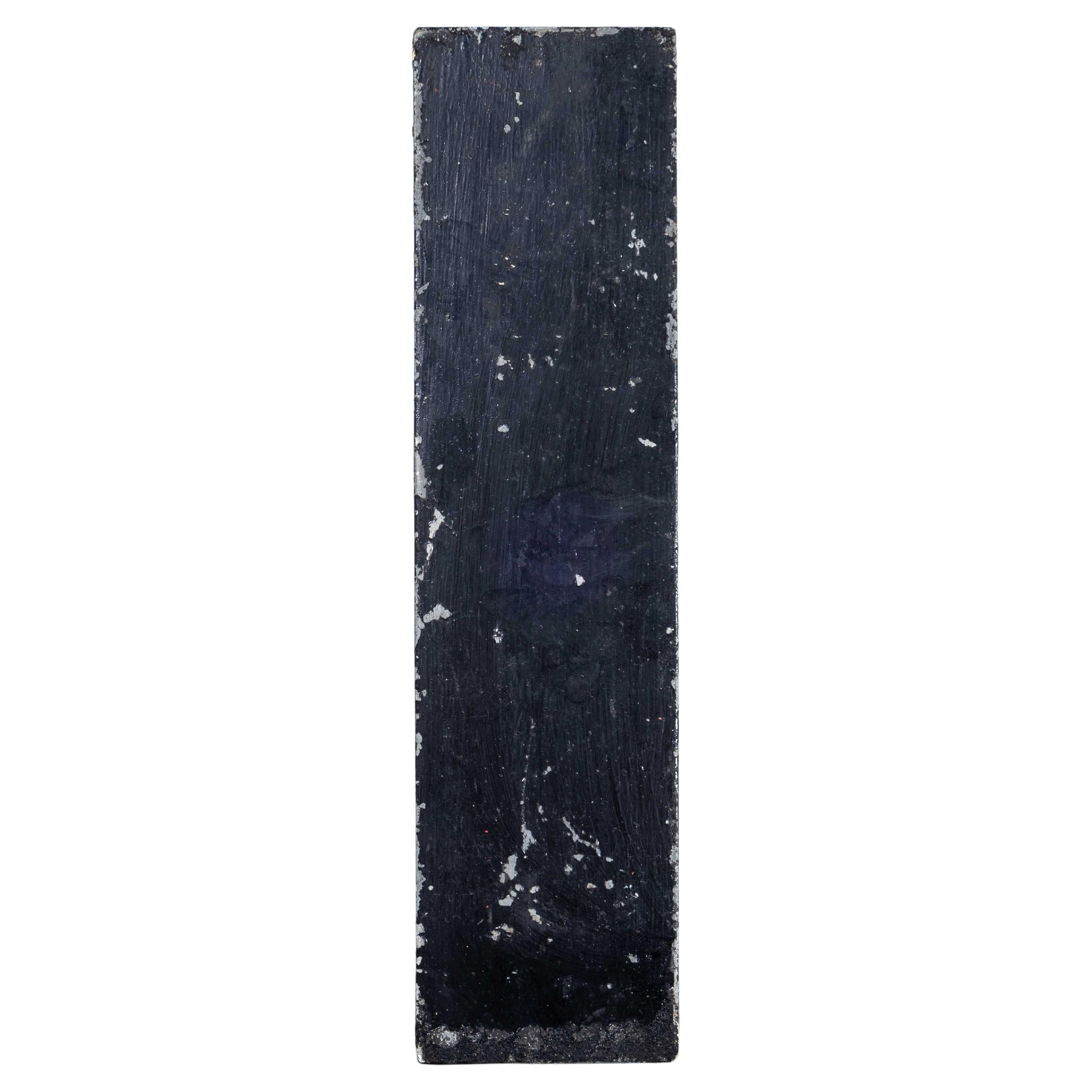 1950's French Zinc Letters - Letter Black I For Sale