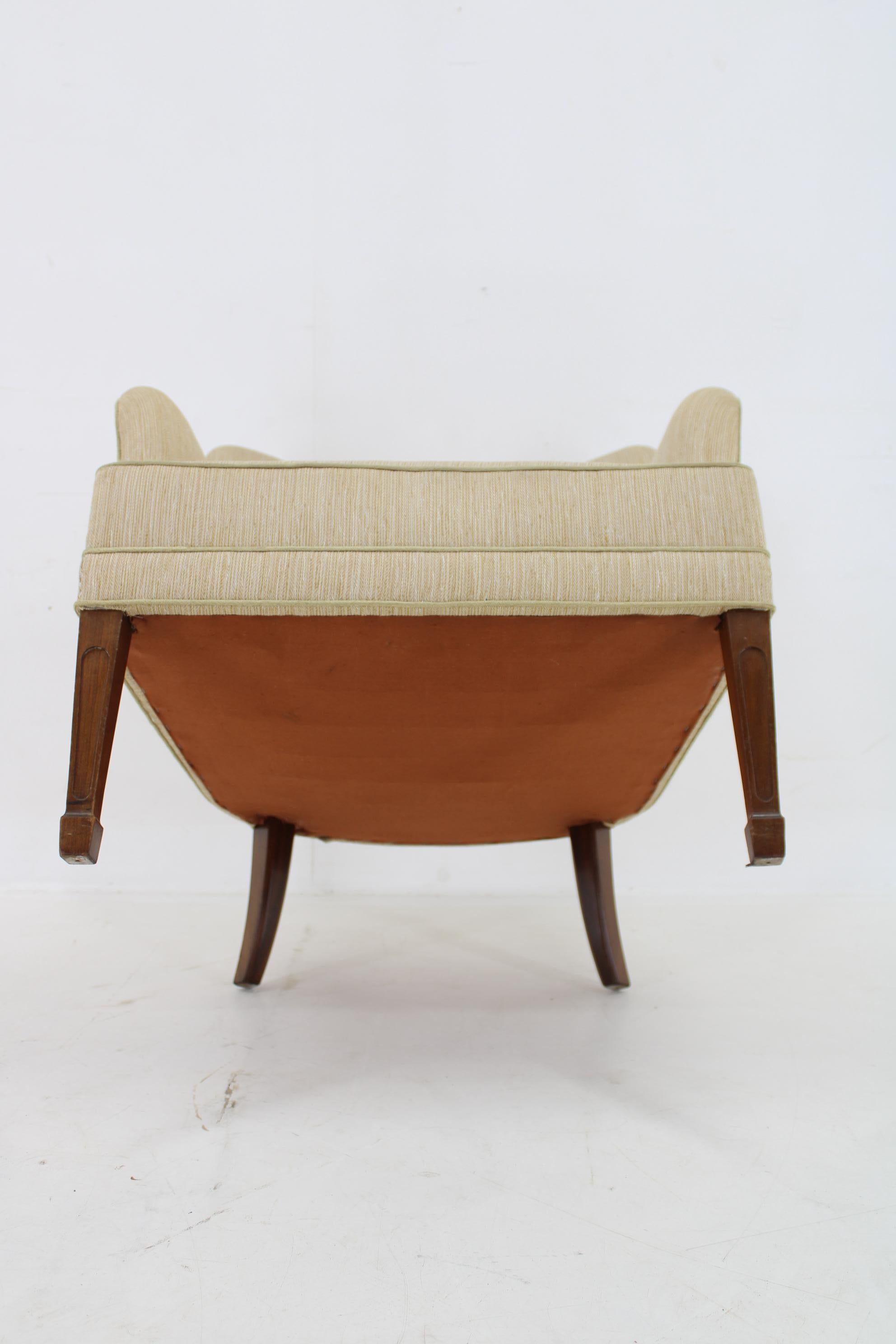 1950s Frits Henningsen Lounge Chair , Denmark 4