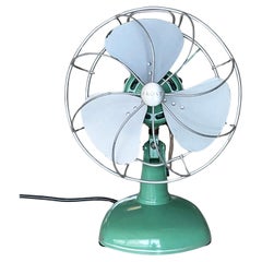Ventilatore da scrivania oscillante a tre pale FROST degli anni '50