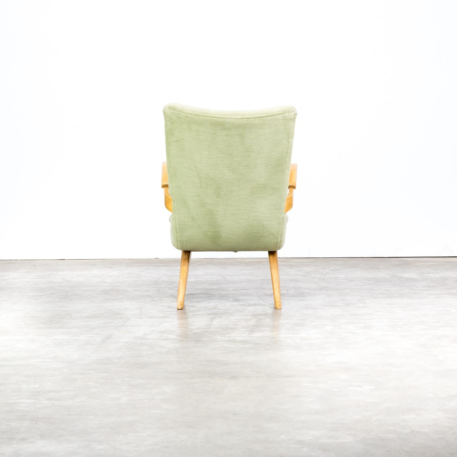 Mid-20th Century 1950s G. Van Os Lounge Chair for Van Os Culemborg